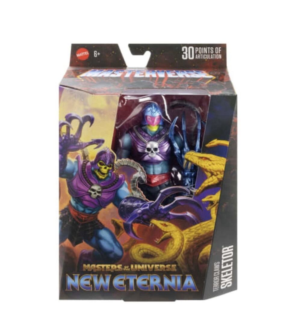 Masters of the Universe New Eternia Skeletor Brand New